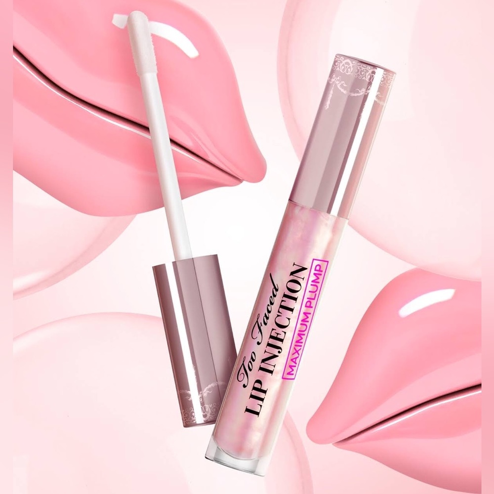Too Faced Lip Injection Maximum Plump Lip Gloss Original Full Size Brand New